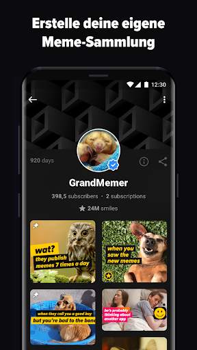 iFunny – frische Memes, GIFs und Videos screenshot 4
