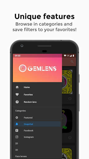 GemLens - Filters and Lenses for Social Media screenshot 2