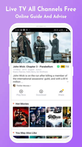 Live TV All Channels Free Online Guide And Advise screenshot 4