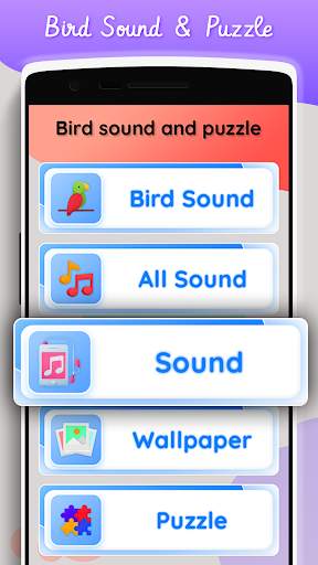 Bird sound and puzzle screenshot 2