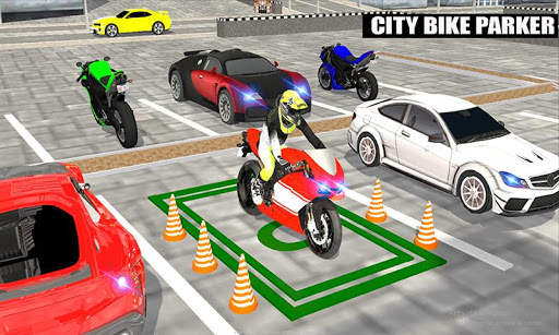 Super Bike Parking-Motorcycle Racing Games 2018 screenshot 4