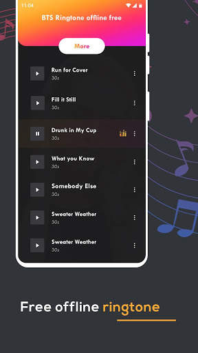 BTS Ringtones Offline Free screenshot 1