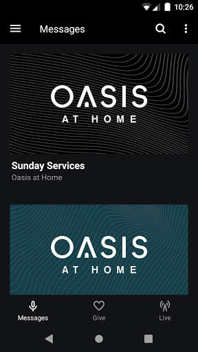 Oasis at Home screenshot 1