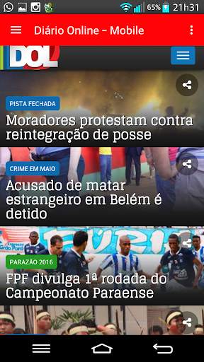 Belém News 5 تصوير الشاشة