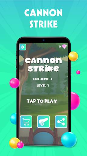 Cannon Strike 3D screenshot 1