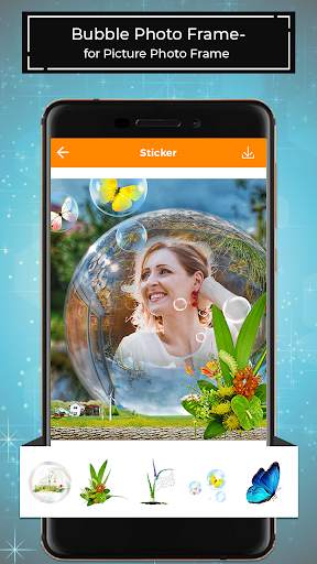 Bubbles Photo Frames for Pictures - PhotoEditor 3 تصوير الشاشة