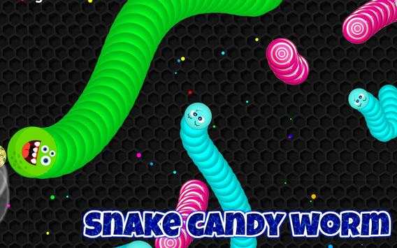 Worm Candy io - Snake Candy Sliter screenshot 7