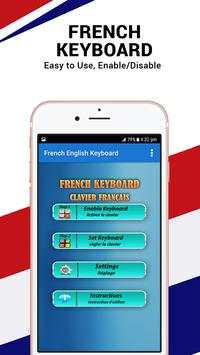 Easy French keyboard 2018 - Fast typing скриншот 2