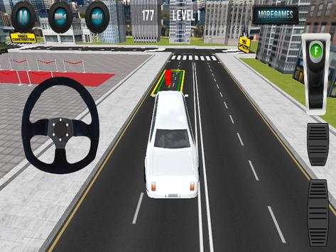Limousine Car Parking 3D screenshot 4