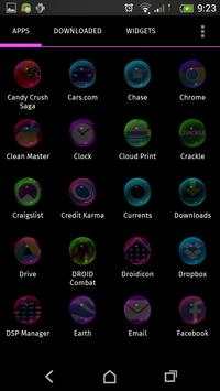 colorful spheres icons screenshot 2