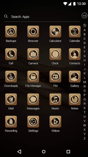 Gold Theme by Micromax screenshot 3