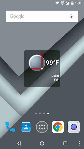 Boxy Clock & Weather screenshot 1
