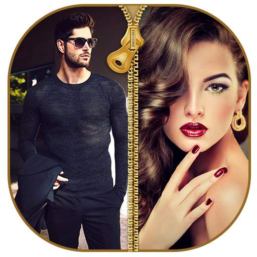 Couple Zipper Lock Screen 1.16