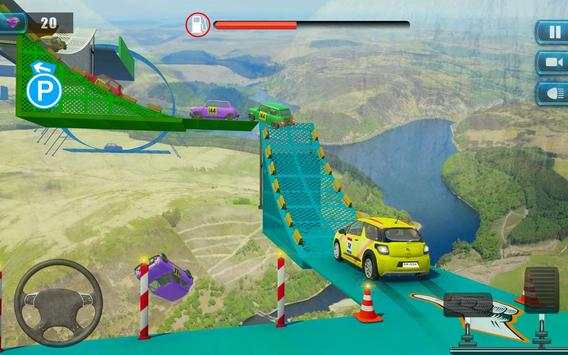 Crazy Ramp Car Stunts Parking:Impossible Tracks screenshot 4