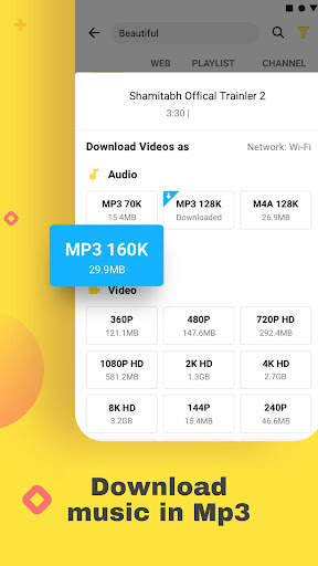Tube Video Downloader & Player 4 تصوير الشاشة