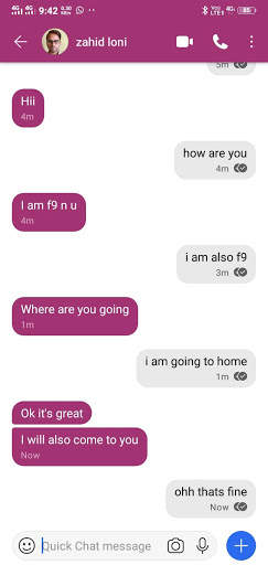 Quick Chat - Instant M & Video Calling Indian App 1 تصوير الشاشة