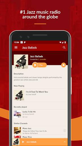 JAZZ MUSIC RADIO screenshot 2