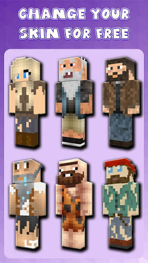 Homeless Skins for Minecraft screenshot 4