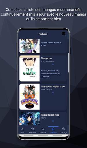 Manga UP! lecteur gratuit screenshot 6
