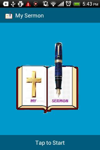 My Sermon - Service Notepad screenshot 1