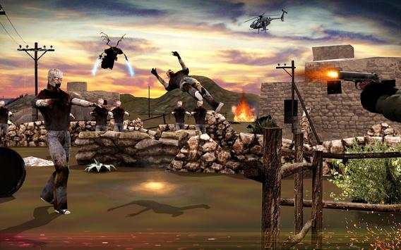 Dead Target Zombie Shooting US Sniper Killer Squad screenshot 2