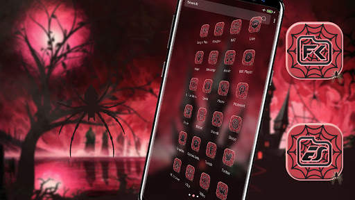 Horror Castle Launcher Theme screenshot 3
