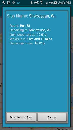 Indian Trails Bus Tracker screenshot 3