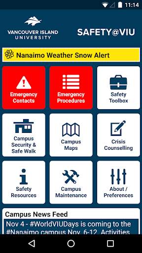 VIU Safety screenshot 1