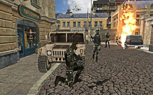Commando Secret Mission offline fps shooting game. screenshot 1
