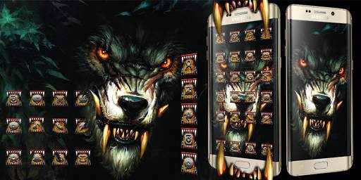 Evil Wolf Spike Blood King Theme скриншот 1