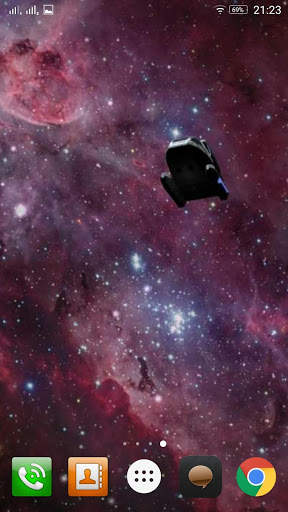 Space Travel Live Wallpaper screenshot 3