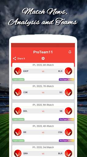 Dream11 Fantasy Cricket Dream-11 Team Prediction screenshot 4