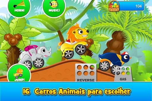 Animal Car Game para Crianças screenshot 2