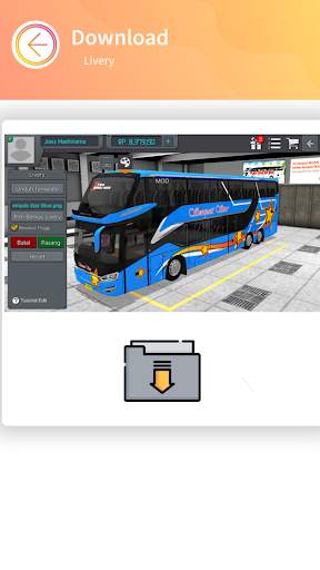 Mod BUSSID Double Decker screenshot 3