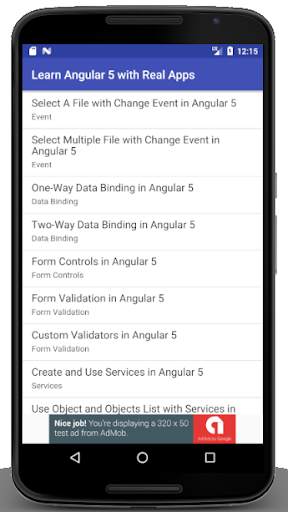 Learn Angular 5 with Real Apps screenshot 2
