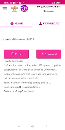 Download video song for Starmaker screenshot 2