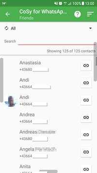 CoSy Contact Sync for WhatsApp (ROOT) screenshot 3