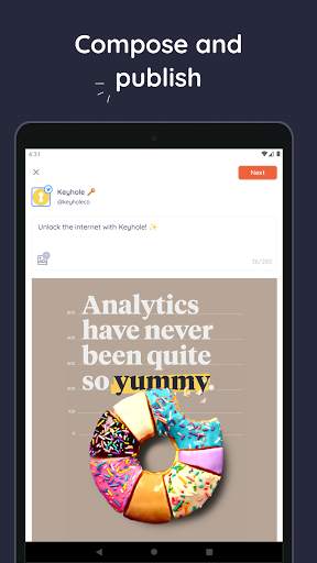 Keyhole - Social Media Scheduling & Publishing screenshot 9