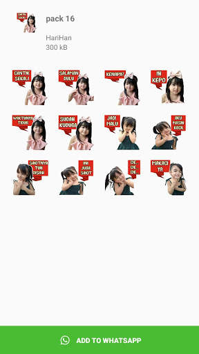 Stiker Bayi Lucu untuk WhatsApp screenshot 7