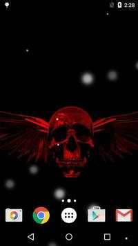 Skulls Live Wallpaper HD screenshot 4