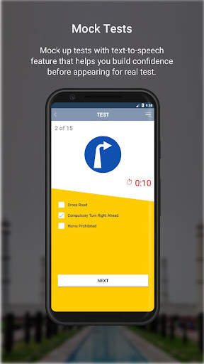 India Driving License (DMV) Test screenshot 2