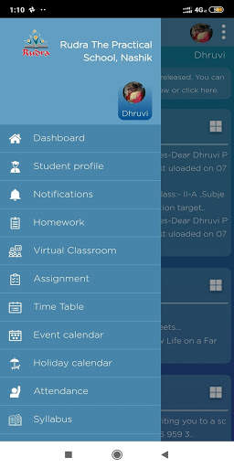 Rudra School Parent App screenshot 4