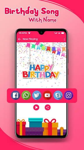 birthday song with name screenshot 6