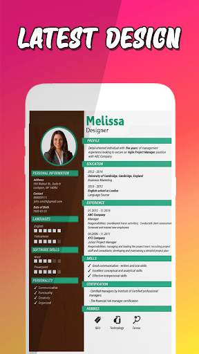 CV Maker Resume Builder screenshot 3
