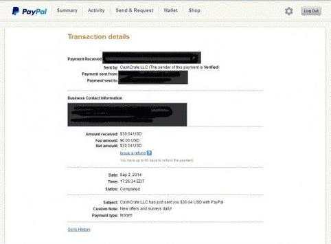 Cash Crate Paid Surveys App screenshot 1