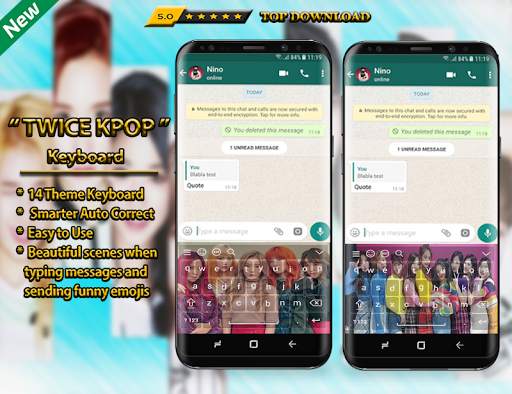New Keboard for TWICE KPOP 2019 screenshot 1