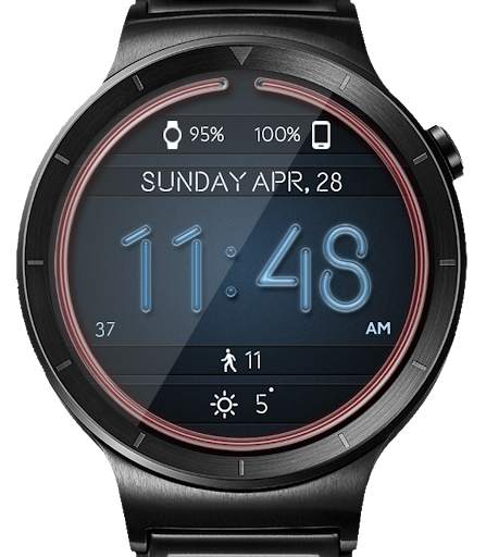 Neon Lights HD Watch Face Widget & Live Wallpaper screenshot 17