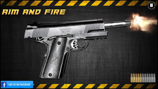 Gun Game Simulation - Real Gun Fire Simulator screenshot 1