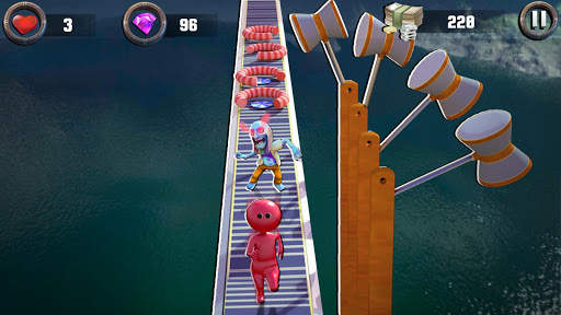 Zombie Lari senang : Menghancurkan 3d manusia screenshot 7