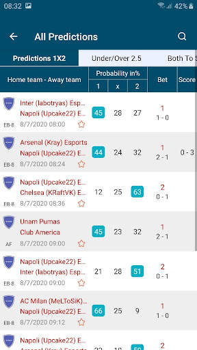 Betimate screenshot 3